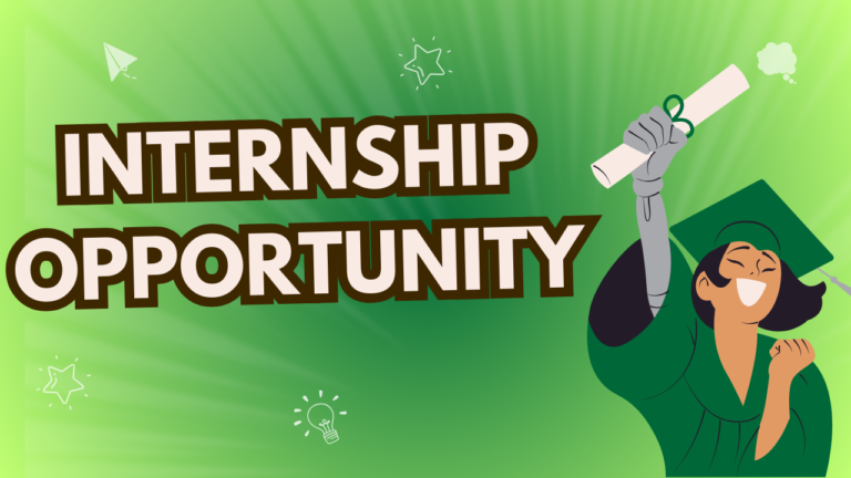 Internship Opportunity